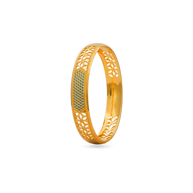 Tanishq 22 Karat Gold Bangle for Women