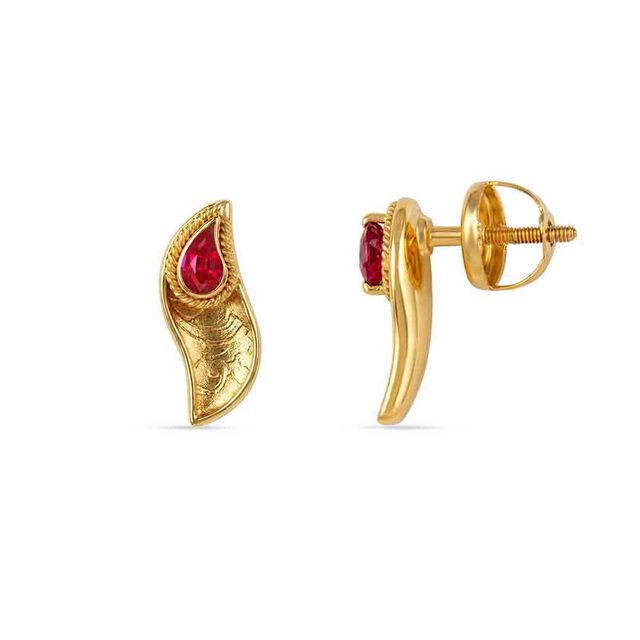 Tanishq 22KT Gold Necklace Set 4