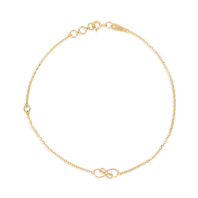 Tanishq 22KT Gold Lucky 88 Anklet 3