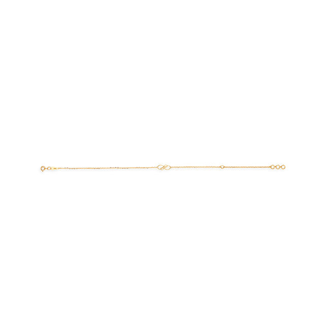 Tanishq 22KT Gold Lucky 88 Anklet 4