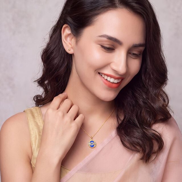 Tanishq 22KT Gold Pendant 2