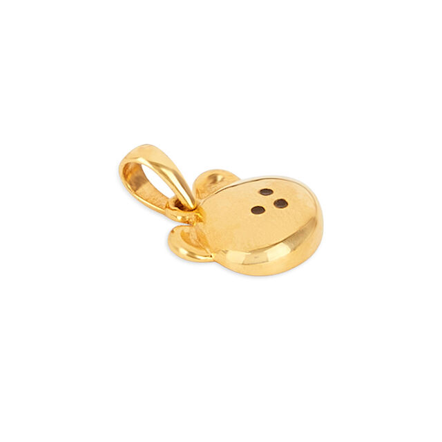 Tanishq 22KT Gold Teddy Keepsake Pendant 2