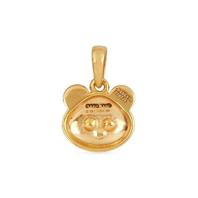 Tanishq 22KT Gold Teddy Keepsake Pendant 3