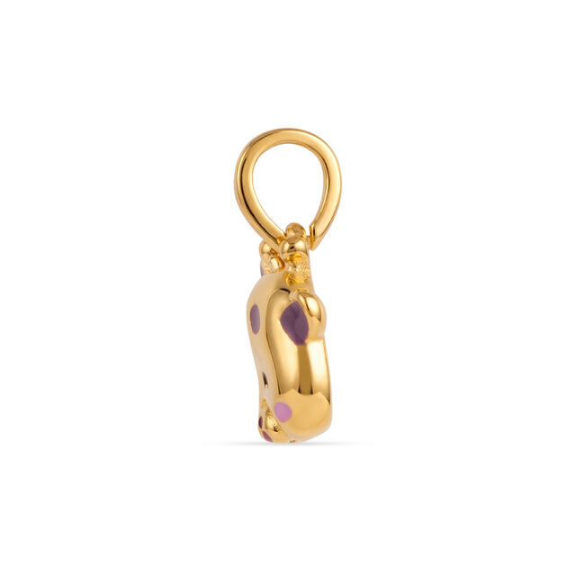 Tanishq 22KT Gold Soft-Spoken Giraffe Face Pendant 3