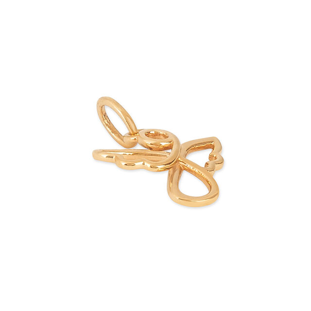 Tanishq 22KT Gold Guardian Angel Line Pendant 2