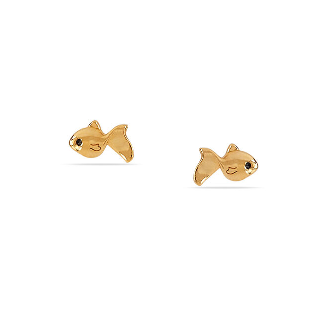 Tanishq 22KT Gold Earrings 
