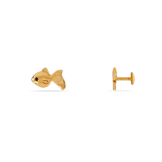 Tanishq 22KT Gold Earrings 2