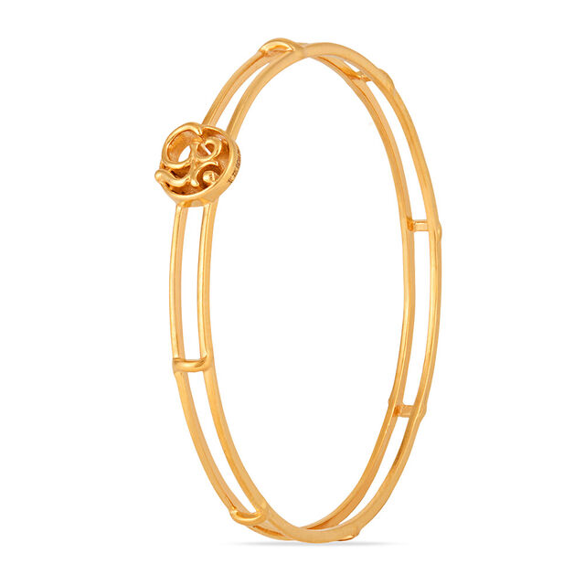 Om Aura Gold Bangle 2