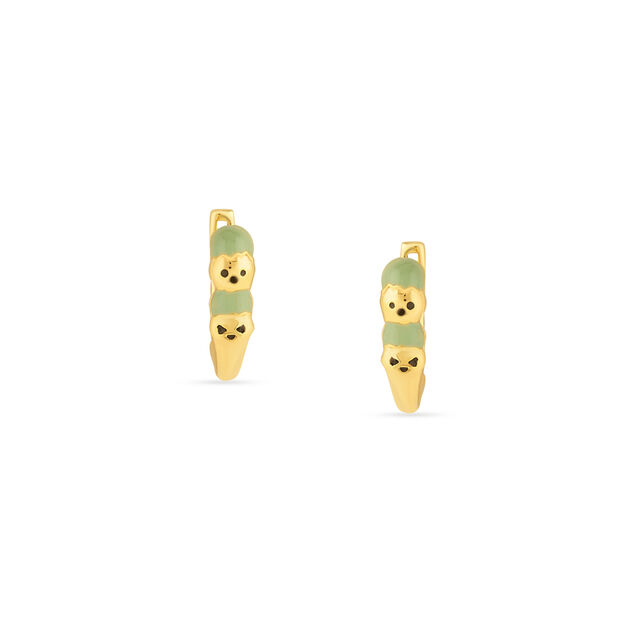 Tanishq 22KT Gold Earrings 
