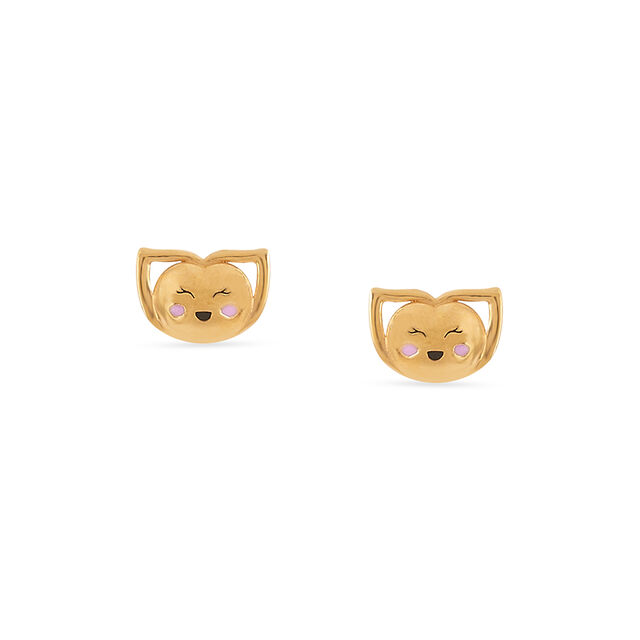 Tanishq 22KT Gold Earrings 