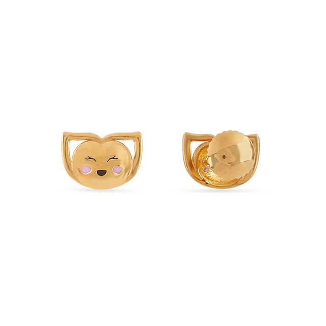 Tanishq 22KT Gold Earrings 3