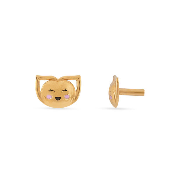 Tanishq 22KT Gold Earrings 4