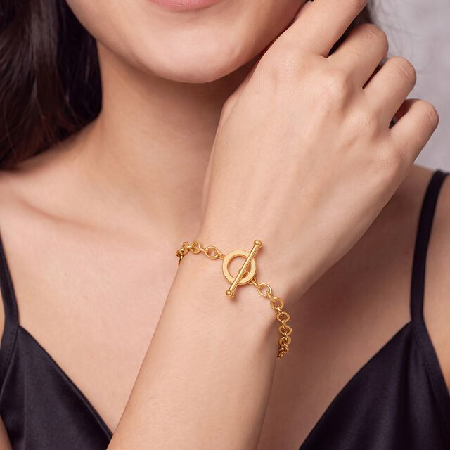 Tanishq 22KT  Gold Bracelet  for Women 2