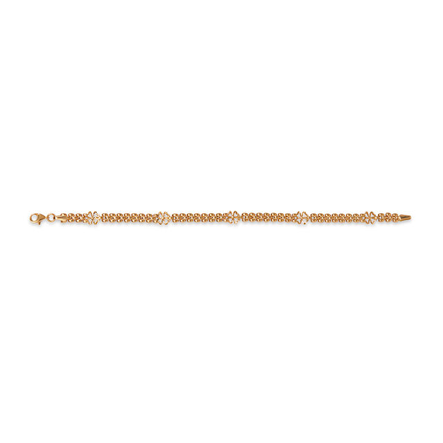 Tanishq 22KT  Gold Bracelet  for Women 3