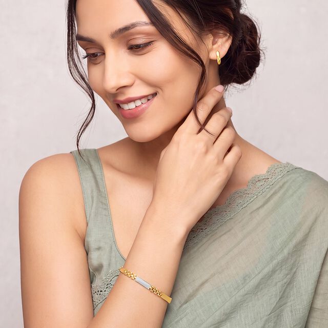 Tanishq 22KT Gold Bracelet for Women 2