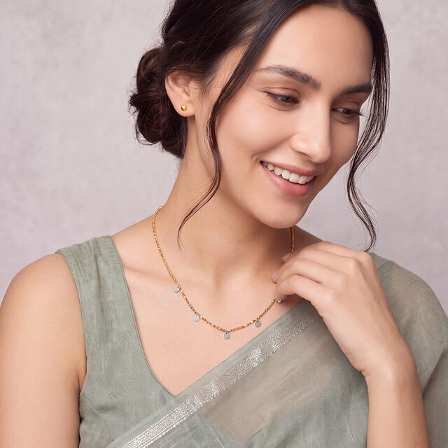 Tanishq 22KT Gold Chain for Women 2