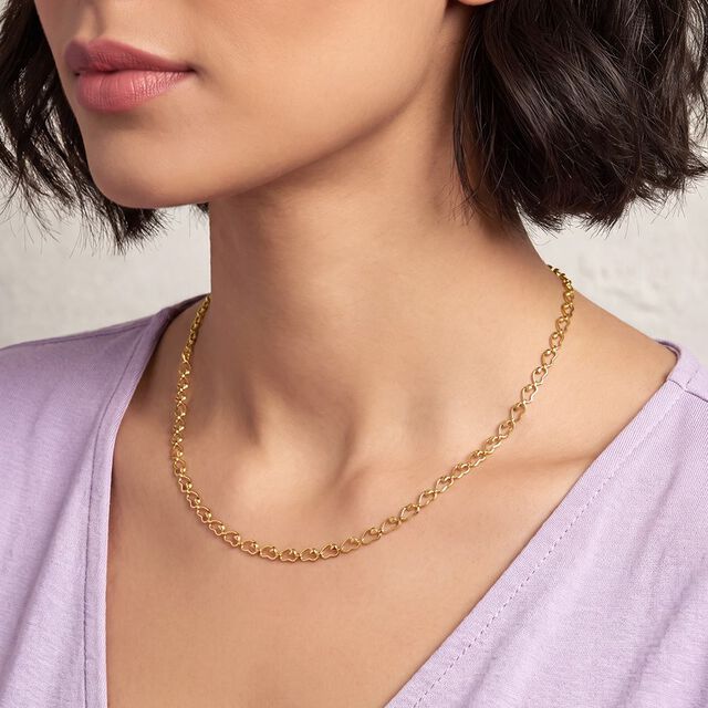 Tanishq 22KT Gold Chain for Women 3