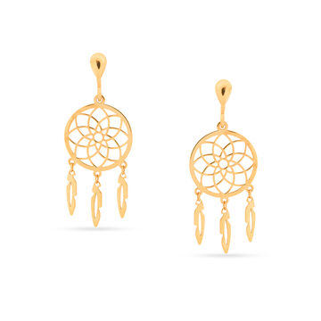 Tanishq 22KT Gold Earrings for Women