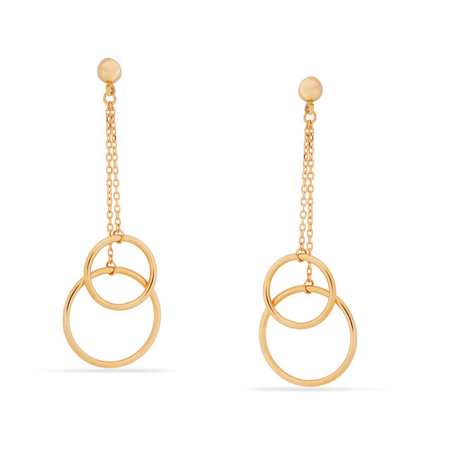 Tanishq 22KT Gold Earrings for Women 