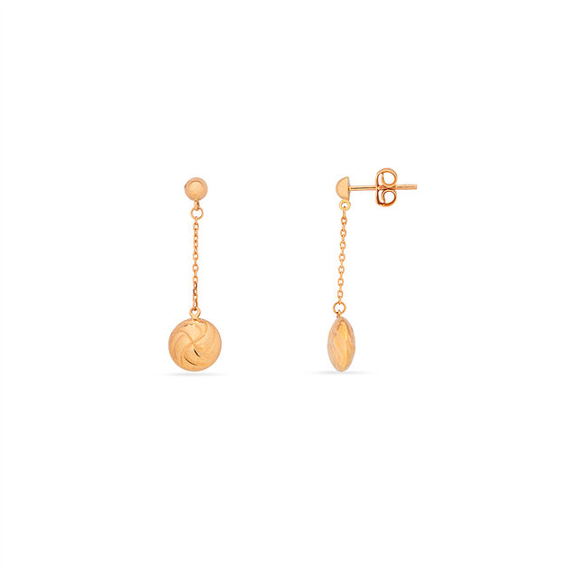 Tanishq 22KT Gold Earrings for Women 3
