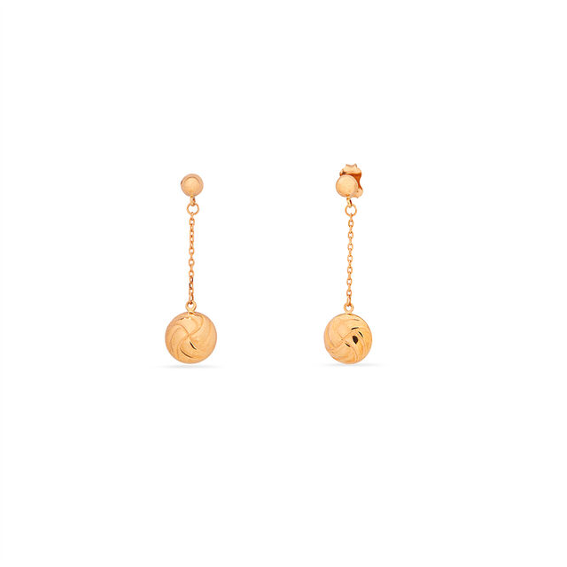 Tanishq 22KT Gold Earrings for Women 4
