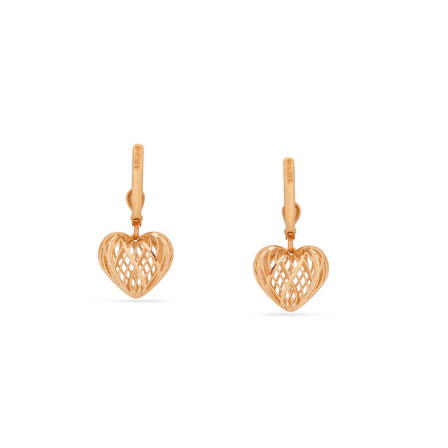 Tanishq 22KT Gold Earrings for Women 