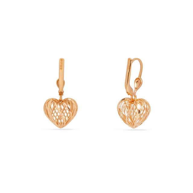 Tanishq 22KT Gold Earrings for Women 2