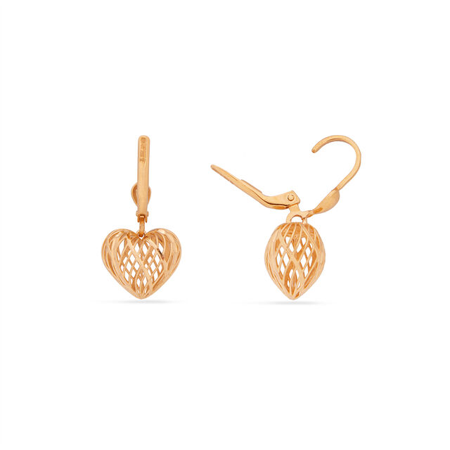 Tanishq 22KT Gold Earrings for Women 3