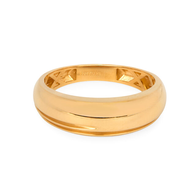 Tanishq 22KT Gold Finger Ring for Women 