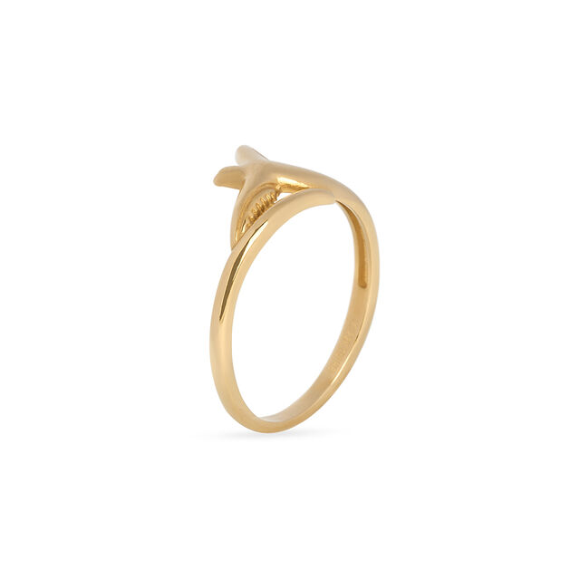 Tanishq 22KT Gold Finger Ring for Women 2