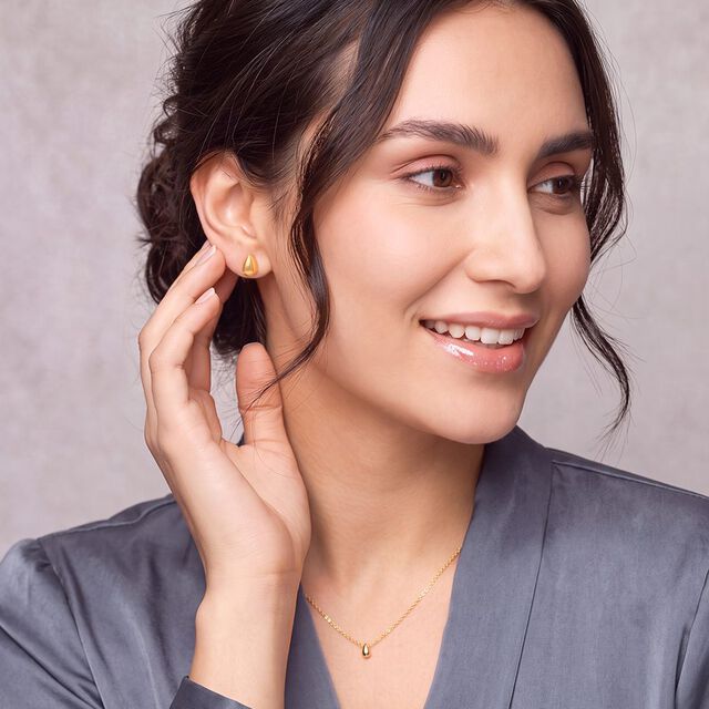 Tanishq 22KT  Gold Earrings  for Women 2