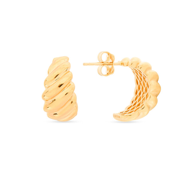 Tanishq 22KT Gold Earrings for Women 2
