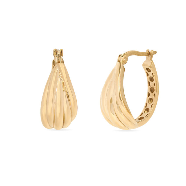 Tanishq 22KT Gold Earrings for Women 3