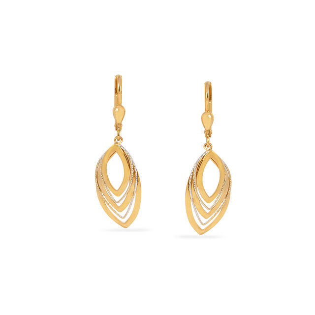 Tanishq 22KT Gold Earrings for Women 