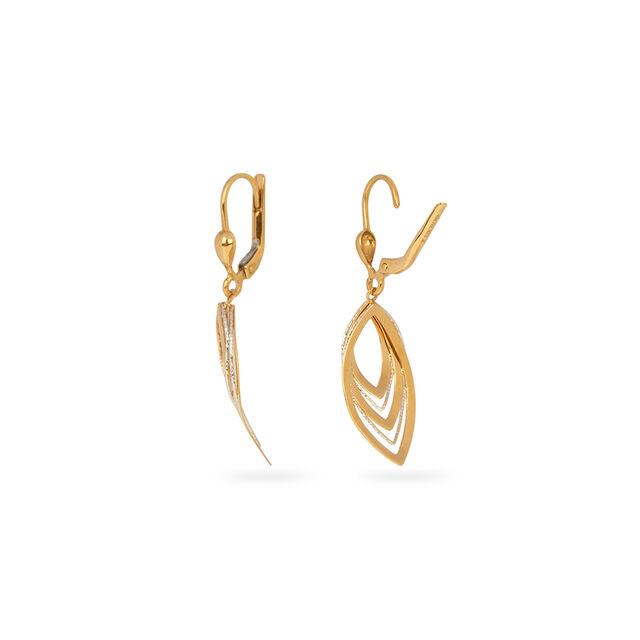 Tanishq 22KT Gold Earrings for Women 3