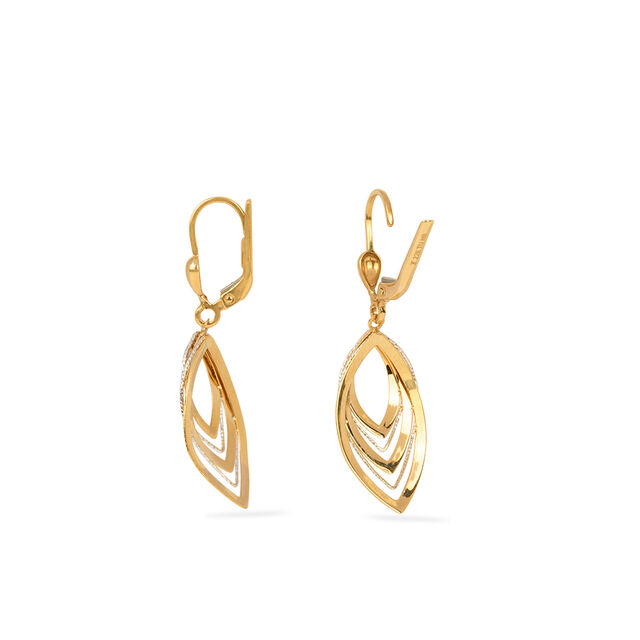 Tanishq 22KT Gold Earrings for Women 4