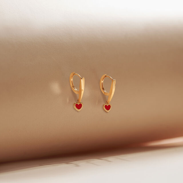 Tanishq 22KT Gold Earrings 