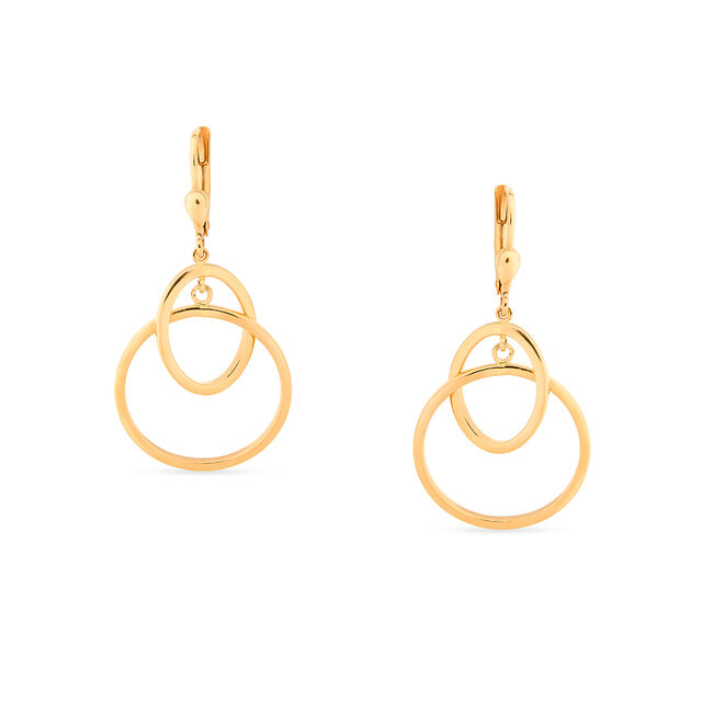 Tanishq 22KT Gold Earrings 3