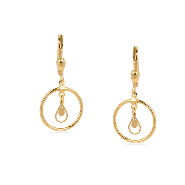 Tanishq 22KT Gold Earrings for Women 