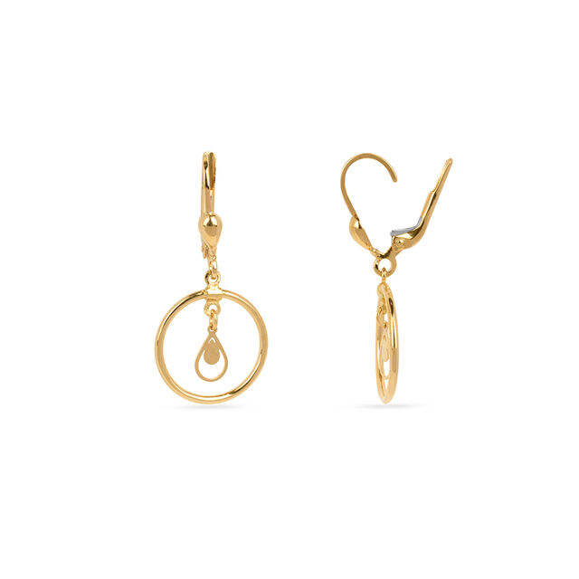Tanishq 22KT Gold Earrings for Women 2