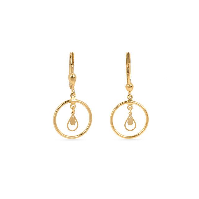 Tanishq 22KT Gold Earrings for Women 3