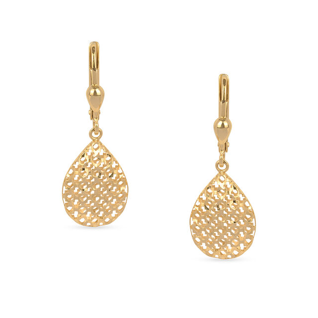Tanishq 22KT Gold Earrings for Women 