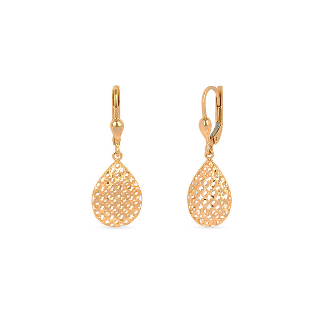 Tanishq 22KT Gold Earrings for Women 3