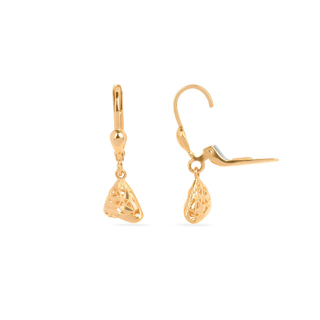 Tanishq 22KT Gold Earrings for Women 2