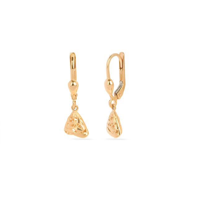 Tanishq 22KT Gold Earrings for Women 4