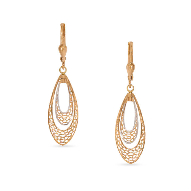 Tanishq 22KT  Gold Earrings  for Women 