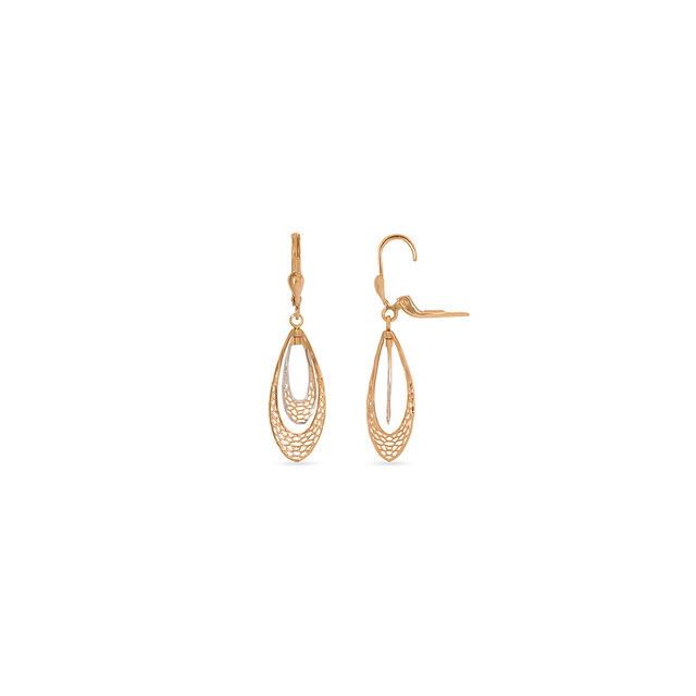 Tanishq 22KT  Gold Earrings  for Women 4