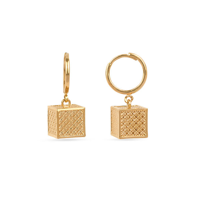 Tanishq 22KT Gold Earrings for Women 2