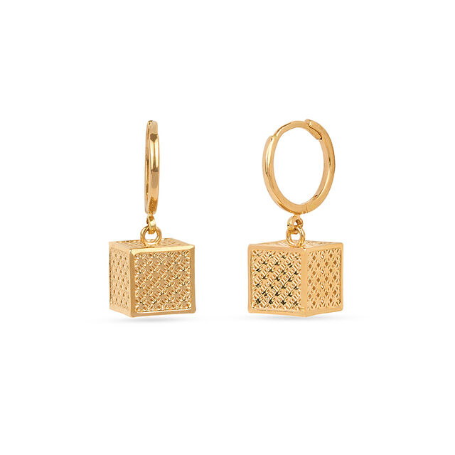 Tanishq 22KT Gold Earrings for Women 3