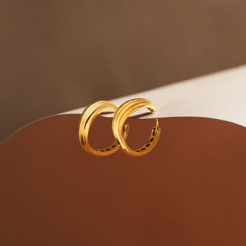 Tanishq 22KT Gold Earrings